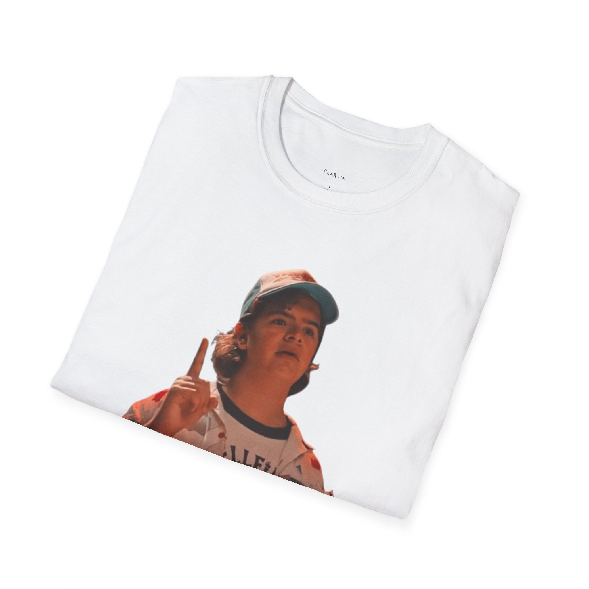 T-shirt Curiosité et courage – Dustin Henderson