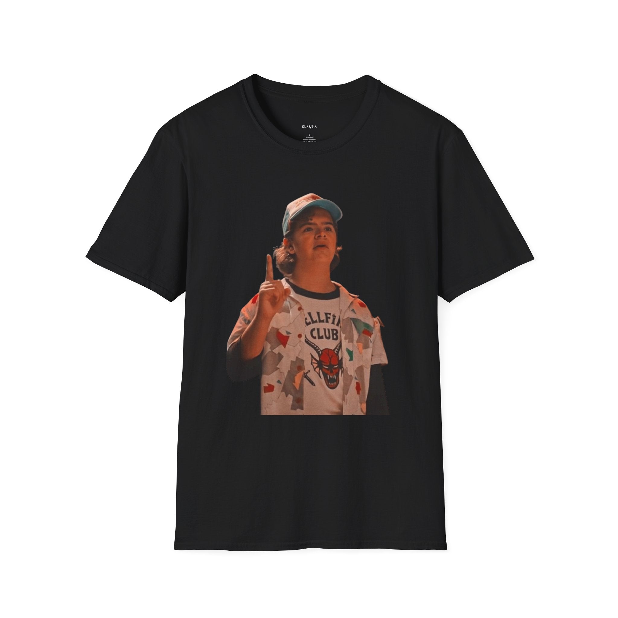 T-shirt Curiosité et courage – Dustin Henderson