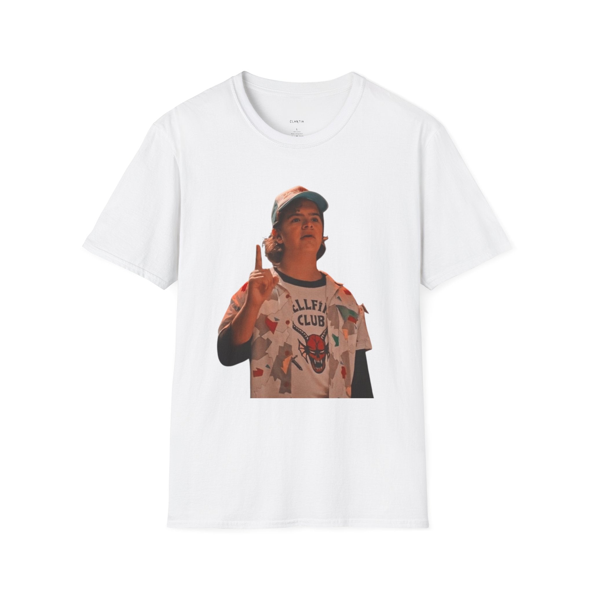 T-shirt Curiosité et courage – Dustin Henderson